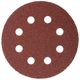 TORK CRAFT Sanding Disc 115mm 40 Grit With Holes 10/pk Hook And Loop