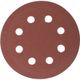 TORK CRAFT Sanding Disc 125mm 40 Grit With Holes 10/pk Hook And Loop
