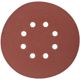 TORK CRAFT Sanding Disc 150mm 240 Grit With Holes 10/pk Hook And Loop