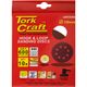 TORK CRAFT Sanding Disc 150mm 600 Grit With Holes 10/pk Hook And Loop