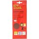 TORK CRAFT Sanding Sheet Orb 95 X 230mm 120gr Hook And Loop No Holes 5/pk