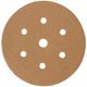 TORK CRAFT Gold Disc (50 Pieces) 150 Grit 150mm X 6+1 Holes Hook And Loop