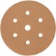 TORK CRAFT Gold Disc (50 Pieces) 500grit 150mm X 6+1 Holes Hook And Loop