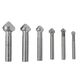 ALPEN Hss Countersink Set 90 Different Partition 6 Pcs 6.3 8.3 10.4 16