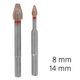 ALPEN Porcelain C Protector Drill Bits 14.0mm-8.0 Mm