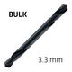 ALPEN Hss Super Drill Bit Double Ended 3.3mm Bulk