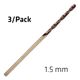 ALPEN Hss Sprint Master 1.5mm X3 Sleeved Din338 ALPEN Drill Bit