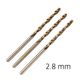 ALPEN Hss Sprint Master 2.8mm X3 Sleeved Din338 ALPEN Drill Bit