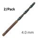 ALPEN Hss Sprint Master 4.0mm X2 Sleeved Din338 ALPEN Drill Bit