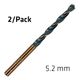 ALPEN  ALPEN Sprint Master Din 338 5.2mm 2/pack