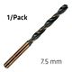 ALPEN Hss Sprint Master 7.5mm X1 Sleeved Din338 ALPEN Drill Bit