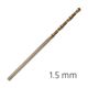 ALPEN Hss Sprint Master 1.5mm 10-pack Hang Tag Din 338 ALPEN Drill Bits