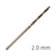 ALPEN Hss Sprint Master 2.0mm 10-pack Hang Tag Din 338 ALPEN Drill Bits