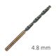 ALPEN Hss Sprint Master 4.8mm 10-pack Hang Tag Din 338 ALPEN Drill Bits