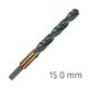 ALPEN Hss Sprint Master 15.0mm Red Shank 9.5mm X1 Sleeved Din338 ALPEN Drill