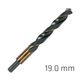 ALPEN Hss Sprint Master 19.0mm Red Shank 12.5mm X1 Sleeved Din338 ALPEN Dril