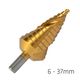 ALPEN  ALPEN Step Drill Hss Co5 Tin 6-37mm
