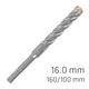 ALPEN Force X 16.0 X160/100 Sds-plus Rebar Drill Bit X4 Cutting Edges