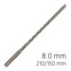 ALPEN Force X 8.0 X 210/150 Sds-plus Rebar Drill Bit X4 Cutting Edges