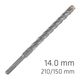 ALPEN Force X 14.0 X 210/150 Sds-plus Rebar Drill Bit X4 Cutting Edges