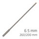ALPEN Force X 6.5 X 260/200 Sds-plus Rebar Drill Bit X4 Cutting Edges