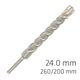 ALPEN Force X 24.0 X 250/200 Sds-plus Rebar Drill Bit X4 Cutting Edges