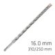 ALPEN Force X 16.0 X 310/250 Sds-plus Rebar Drill Bit X4 Cutting Edges