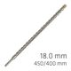 ALPEN Force X 18.0 X 450/400 Sds-plus Rebar Drill Bit X4 Cutting Edges
