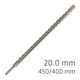 ALPEN Force X 20.0 X 450/400 Sds-plus Rebar Drill Bit X4 Cutting Edges