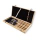TORK CRAFT Chisel Set Wood Turning Hss 6 Piece Wooden Case