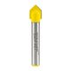 TORK CRAFT Router Bit V Groove 90 Degree 3/8'