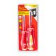 TORK CRAFT 2pc Screwdriver Insulated Vde 3.5x75mm Slotted & Ph1x80mm