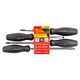 TORK CRAFT 4pc Screwdriver Set Black Handle