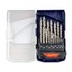 TORK CRAFT Precision-max Step Point 19pce Drill Set 1-10mm X 0.5mm