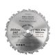 Dado Set 203mm X 15.88 X 24t 4 X 1/8' 3/32'1/16' Chip 27.5mm
