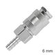 AIRCRAFT Quick Coupler Universal 6mm Hosetail
