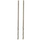 TORK CRAFT Mini Hss Drill Bit 0.8mm 2pc