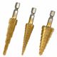 TORK CRAFT Step Drill Set 3pce In Blister