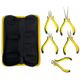 TORK CRAFT  TORK CRAFT 5pc Mini Plier Set With Bag Micro