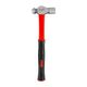 TORK CRAFT Hammer Ball Pein 700g (24oz) Fibreglass Handle 310mm & Full Pol Head