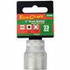 TORK CRAFT Socket 23mm X 31.8mm 1/2' Drive Crv 12 Point