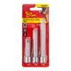 TORK CRAFT Extention Bar 3pc Set 1/4' 50/75/100mm&nbsp;