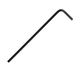 TORK CRAFT L-wrench Hex 2.5x86x17mm Crv Black