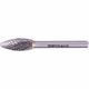 TORK CRAFT Rotary Burr Tungsten 10x25x6mm Round Point
