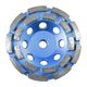 TORK CRAFT Dia. Cup Wheel 115mm X M14 Dbl Row Laser Welded