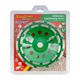 Dia. Cup Wheel 180mm X 22.23mm Dbl Row Cold Pressed Economy