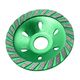 TORK CRAFT Dia.cup Wheel 100mm X 22.23mm Turbo Cold Pressed