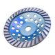 TORK CRAFT Dia. Cup Wheel 180 X 22.23mm Turbo Laser Welded