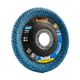 TORK CRAFT Flap Disc Round Edge Zirconium 115mm 40 Grit Flat