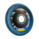 TORK CRAFT Flap Disc Round Edge Zirconium 115mm 80 Grit Flat